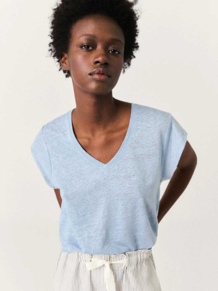 Vie Linen T-Shirt by Ecoalf