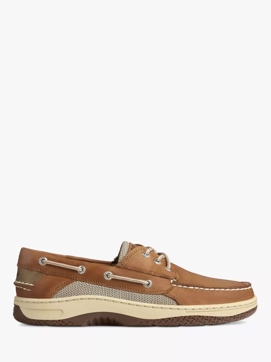 Billfish 3-Eye Leather Boat Shoes