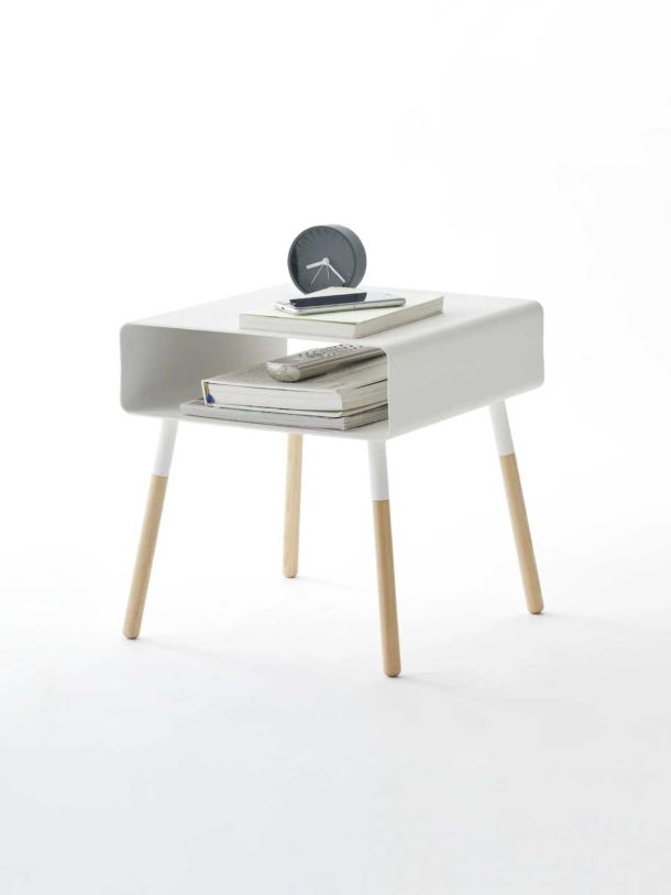 Storage Table in Steel and Wood