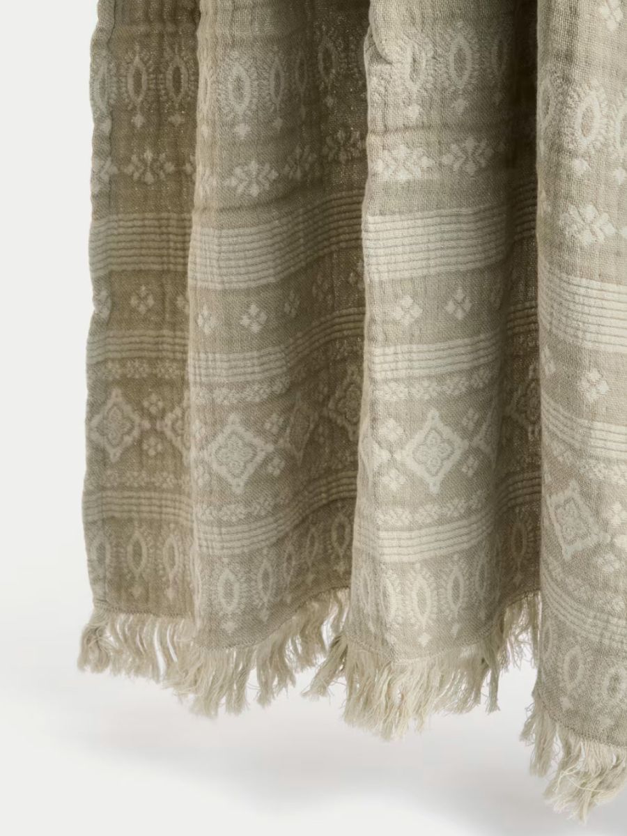 Jaipur Bandhani Pure Cotton Gauze Throw
