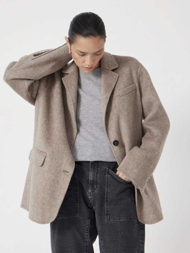 Pure Wool Double Faced Blazer