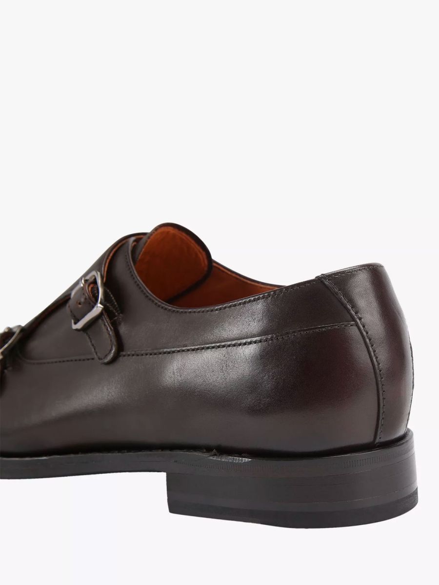 Sloane Leather Monk Shoes