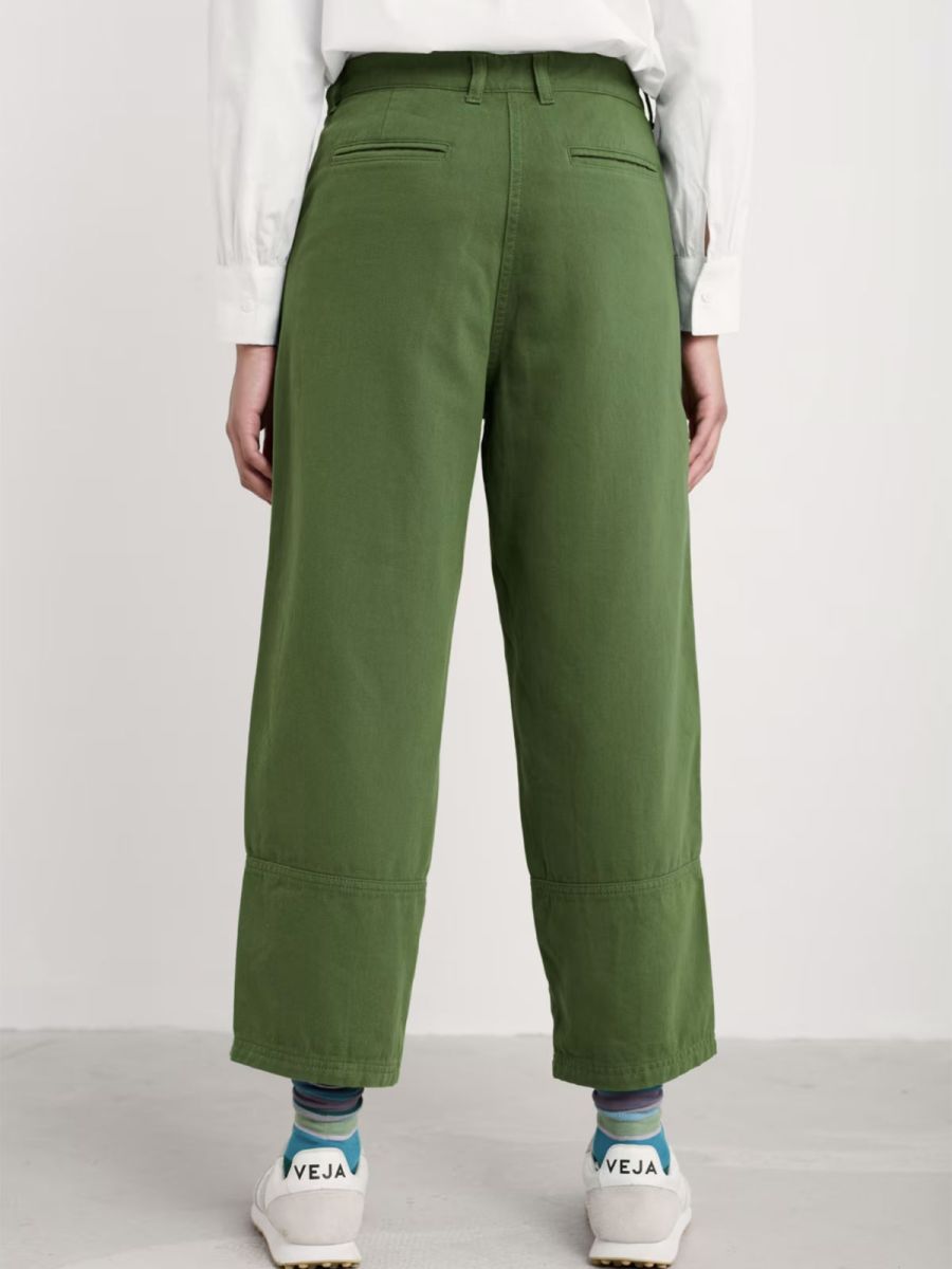 Painted Forms Organic Cotton Barrel Leg Trousers
