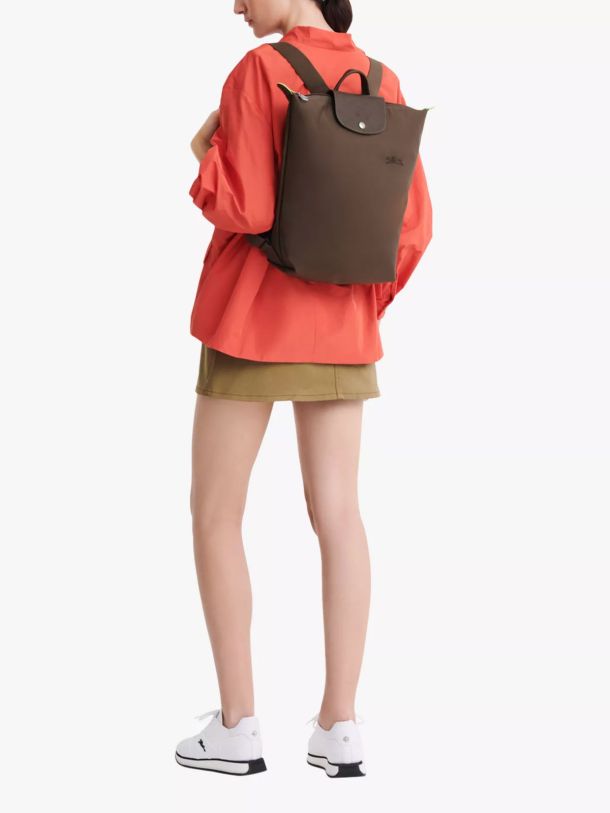 Le Pliage Green Recycled Canvas Backpack