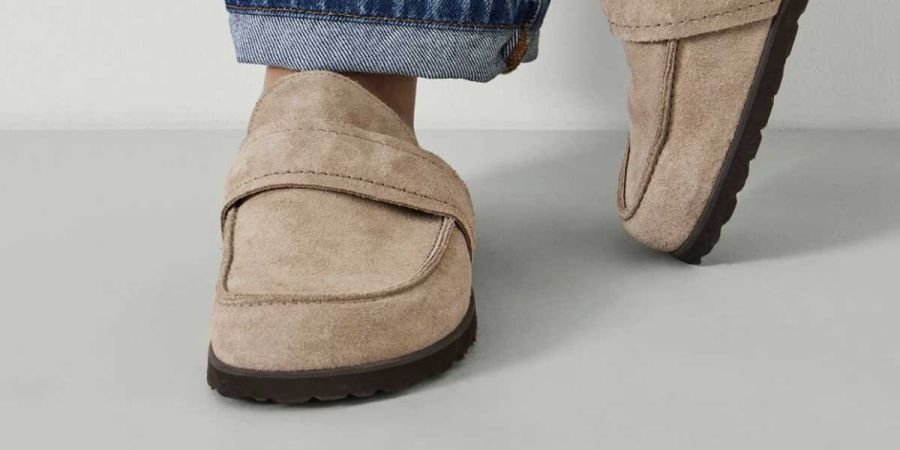 Pia Padded Suede Mules