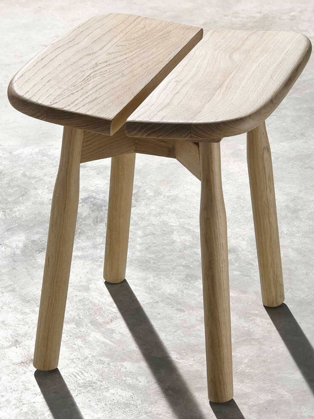 Natural Dom Stool