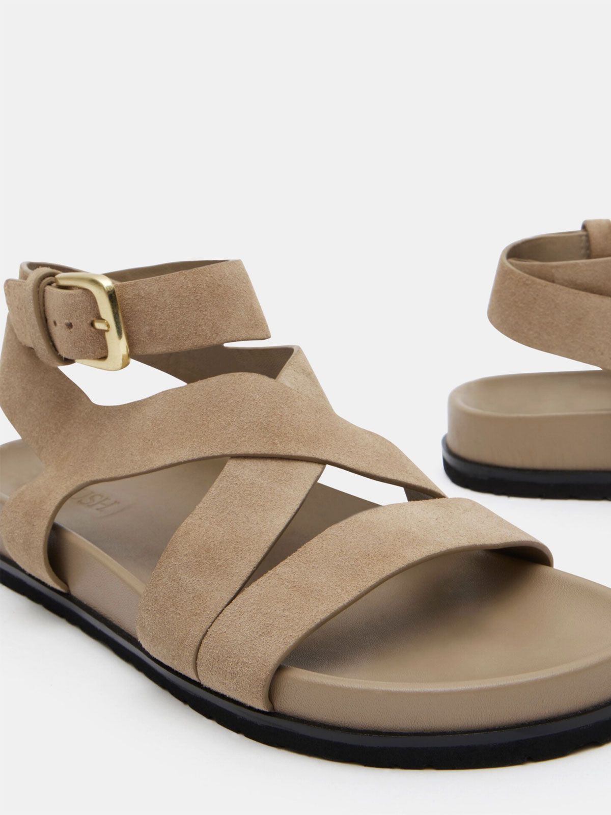 Sadie Suede Footbed Sandal