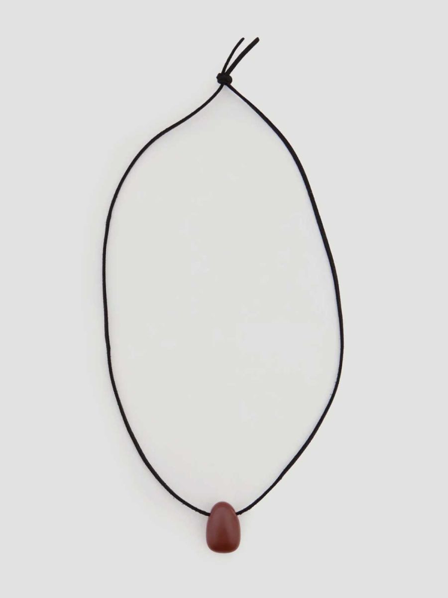 Stone Cord Necklace