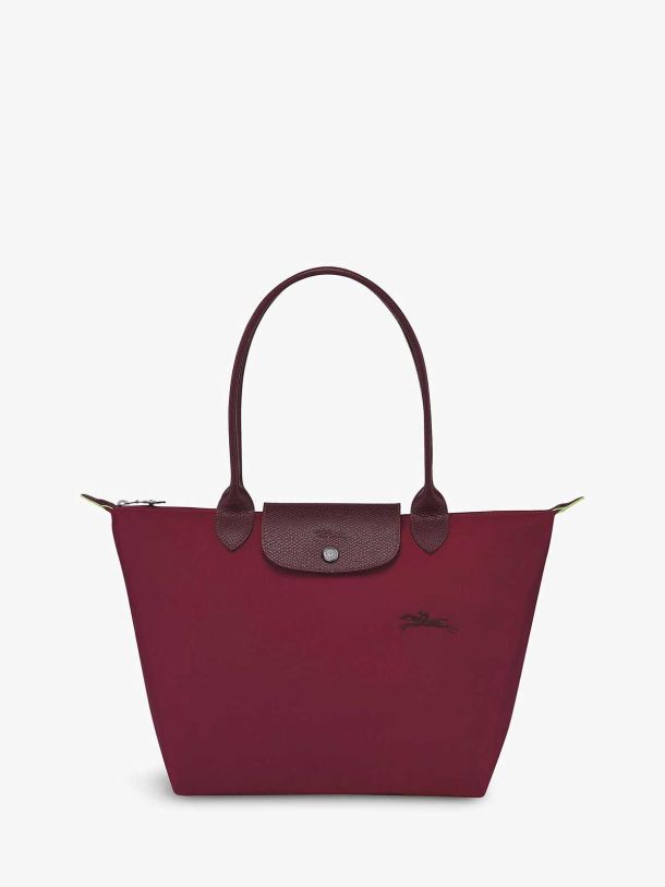 Le Pliage Green Recycled Canvas Small Shoulder Bag