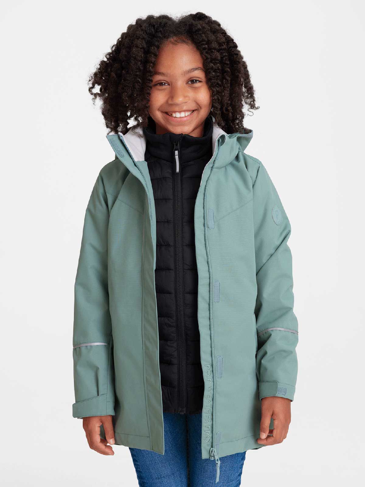 Longline Kids Waterproof Shell Jacket