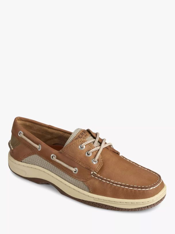 Billfish 3-Eye Leather Boat Shoes