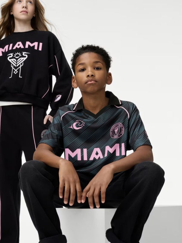 Inter Miami Football Polo Shirt (2-16 Yrs)