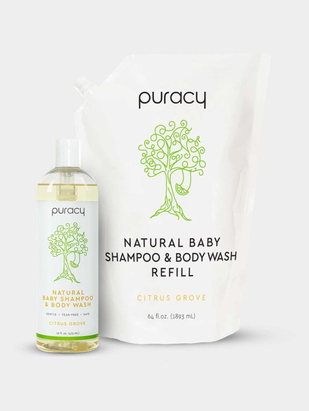 Puracy Natural Baby Shampoo & Body Wash