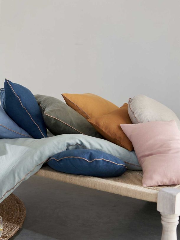 Adas Bench/Indian Bed in Wood and Rope