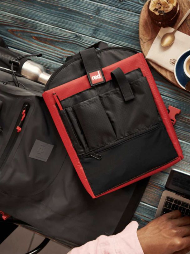Red Waterproof Backpack 30L