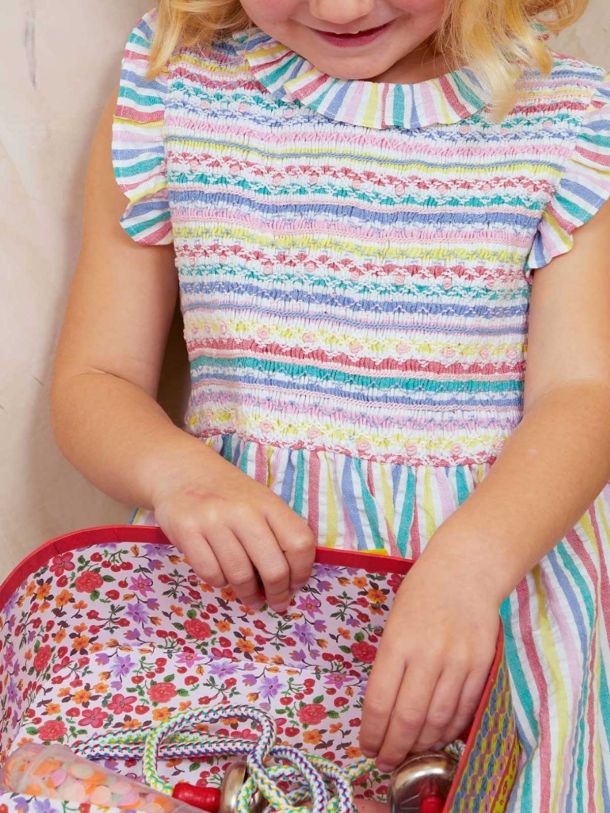 Cotton Stripe Dress