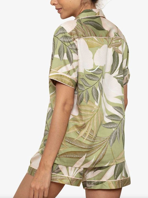 Fable & Eve Richmond Leaf Shortie Pyjama Set