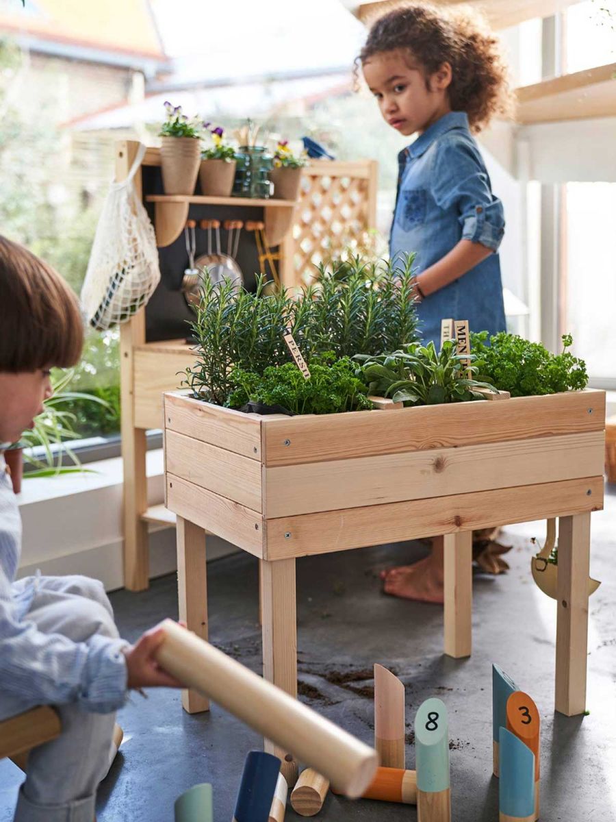 Wooden Square Vegetable Patch