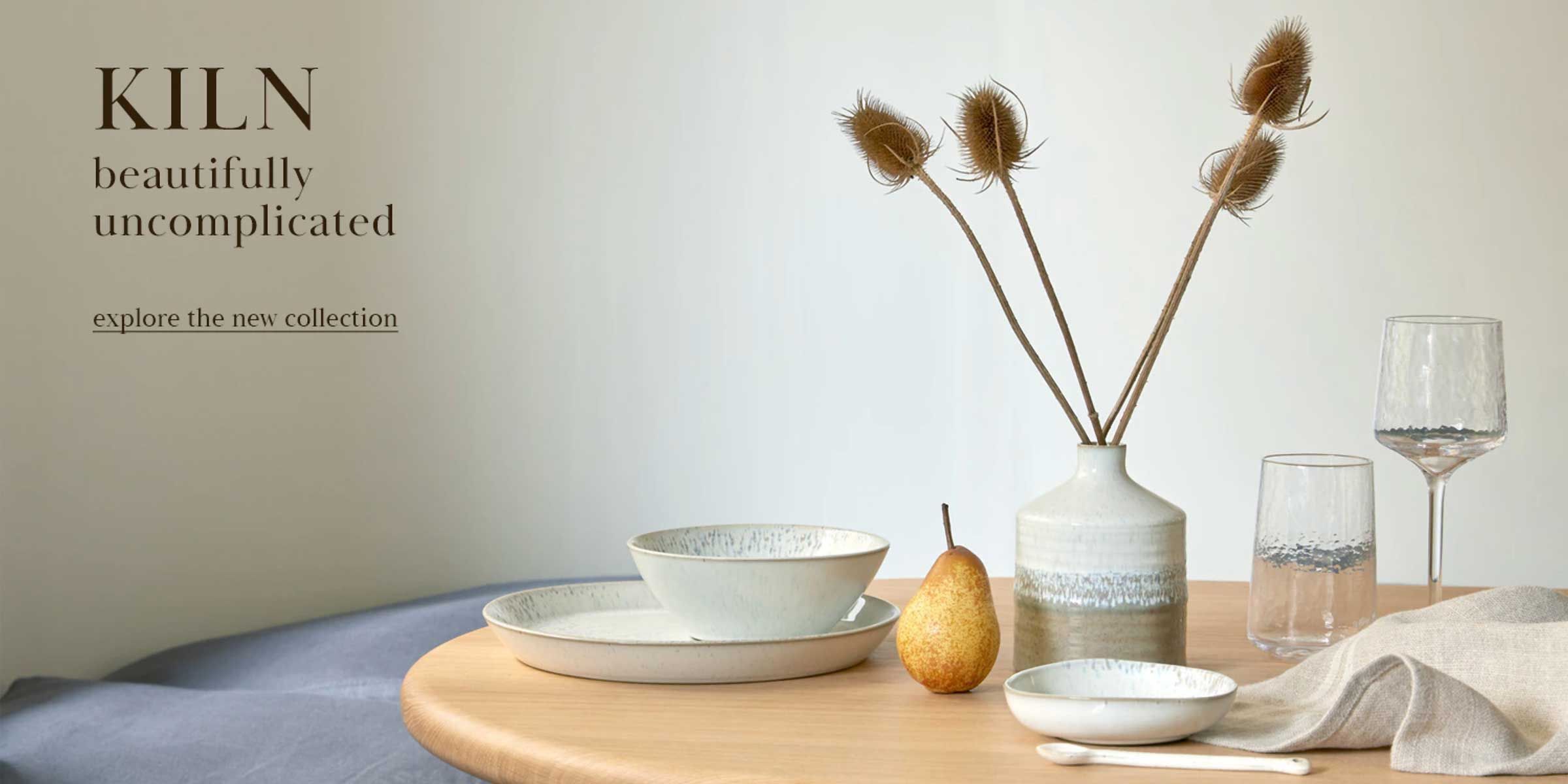 Shop the new Kiln Collection at Denby