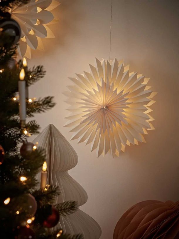 Light Up Paper Snowflake