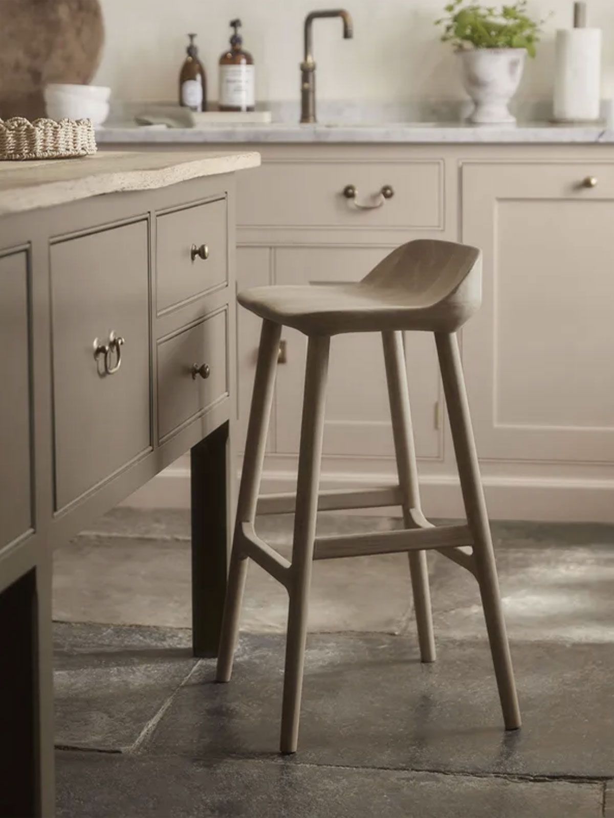 Oak Counter Stool