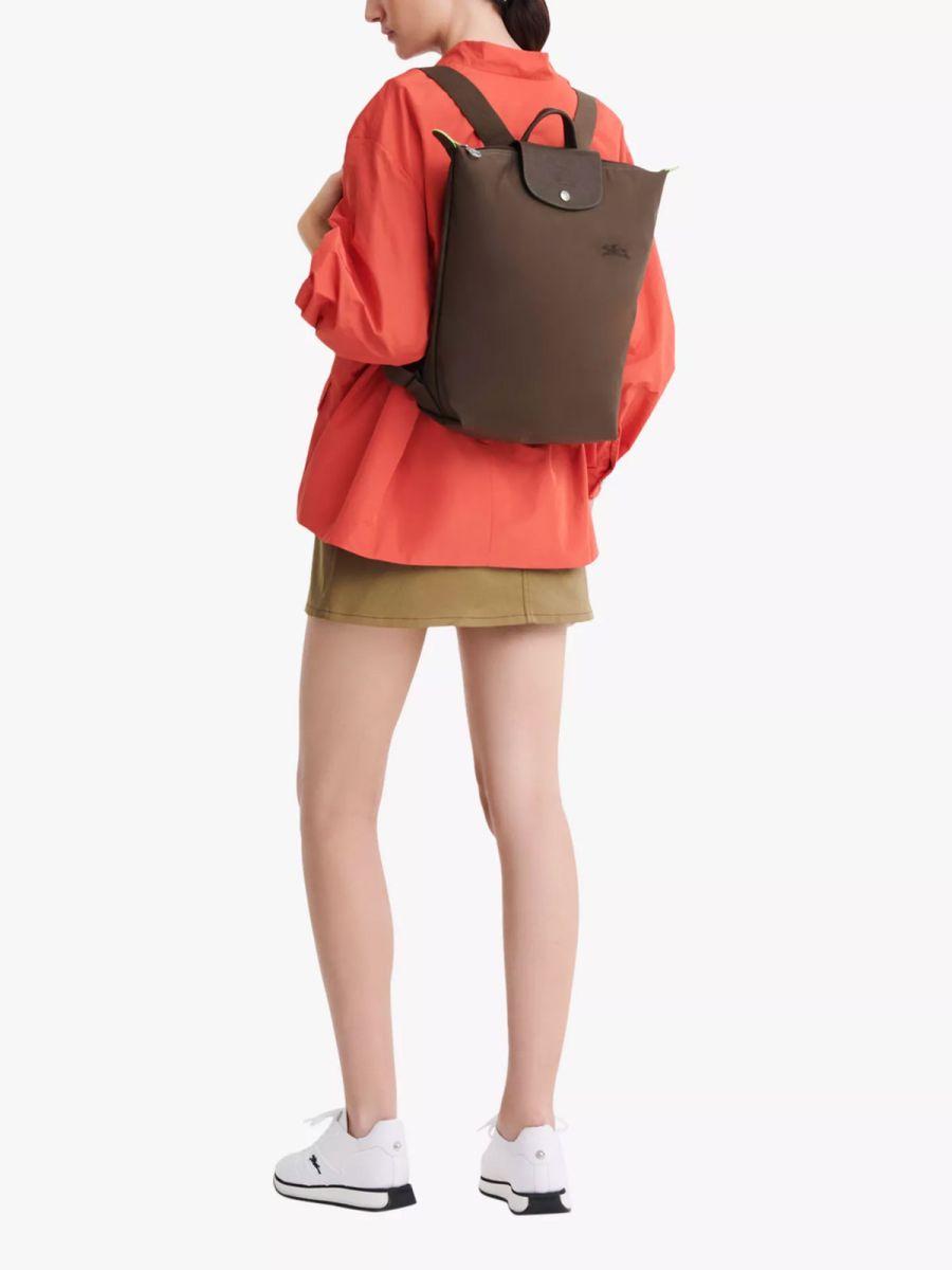 Le Pliage Green Recycled Canvas Backpack