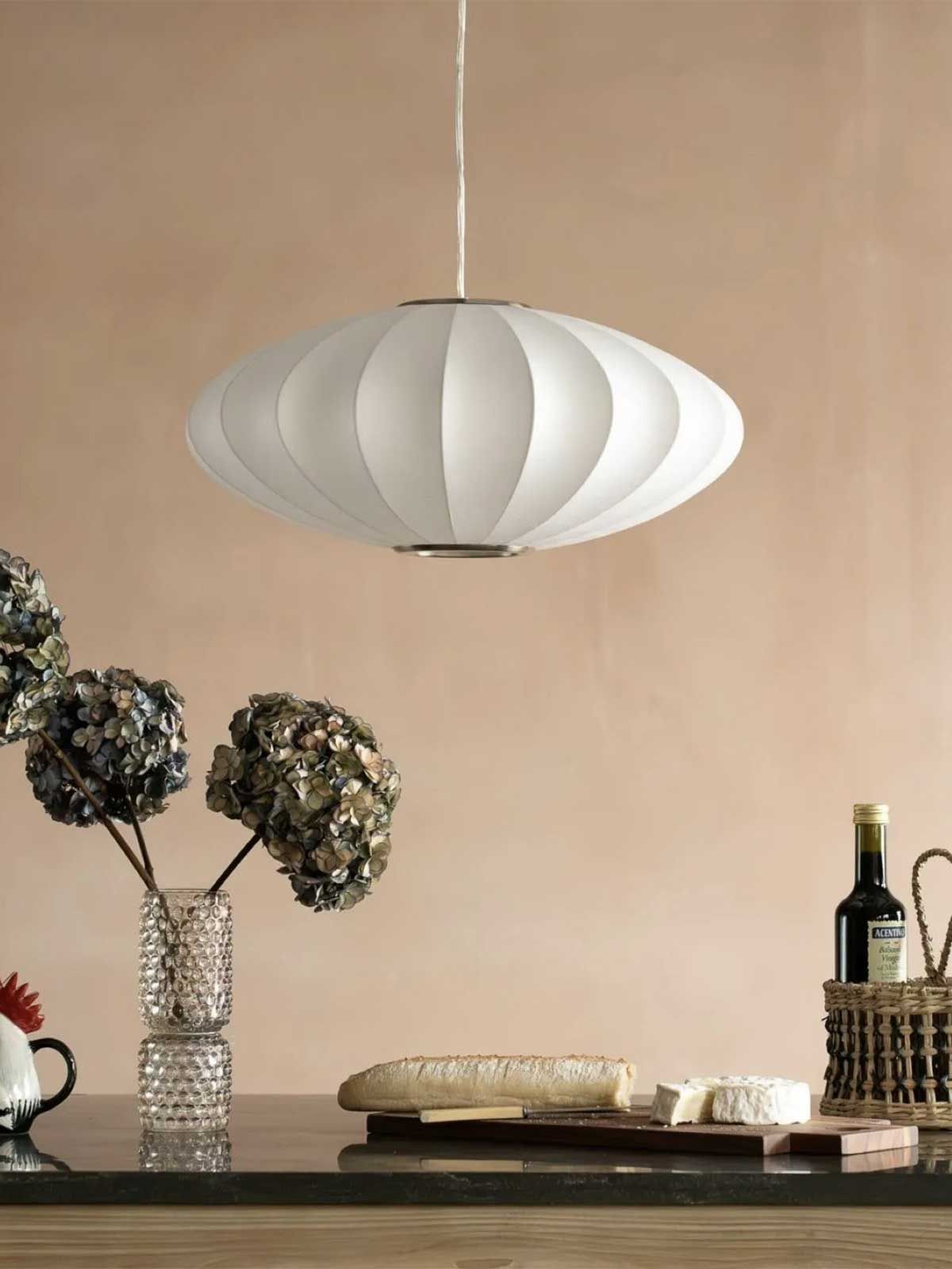 Katla White Pendant Light