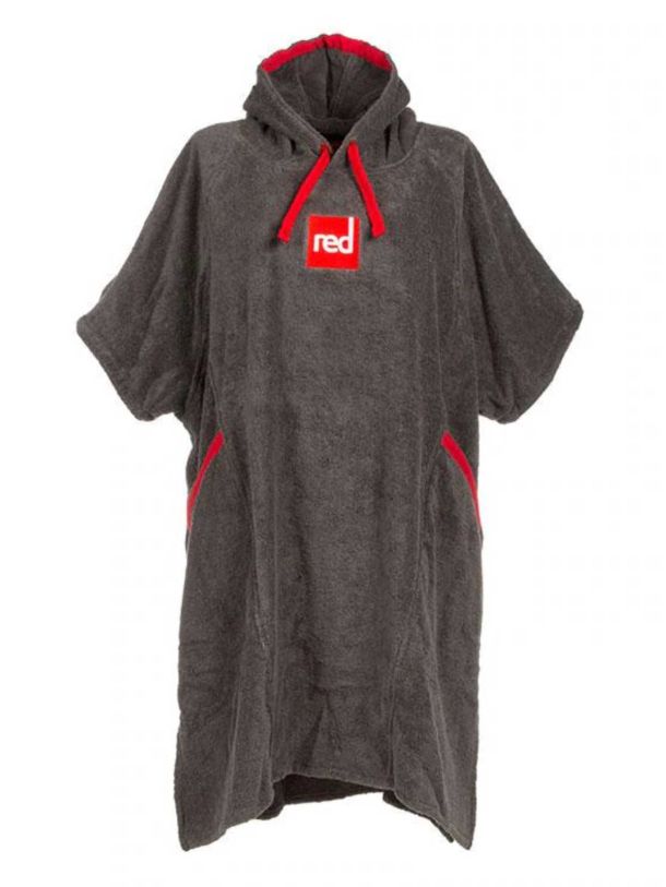 Red Kids Towelling Change Robe