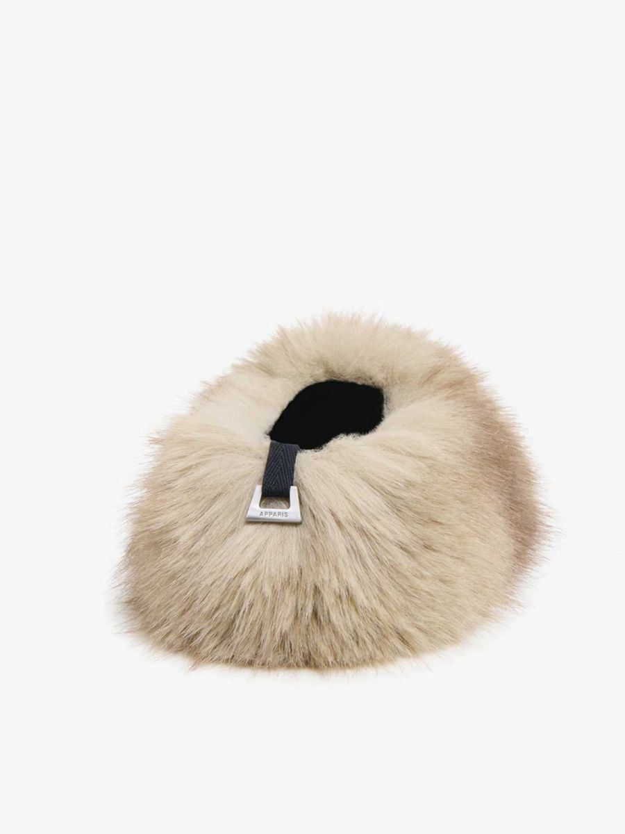 Magda Faux Fur Ballet Flat Slipper