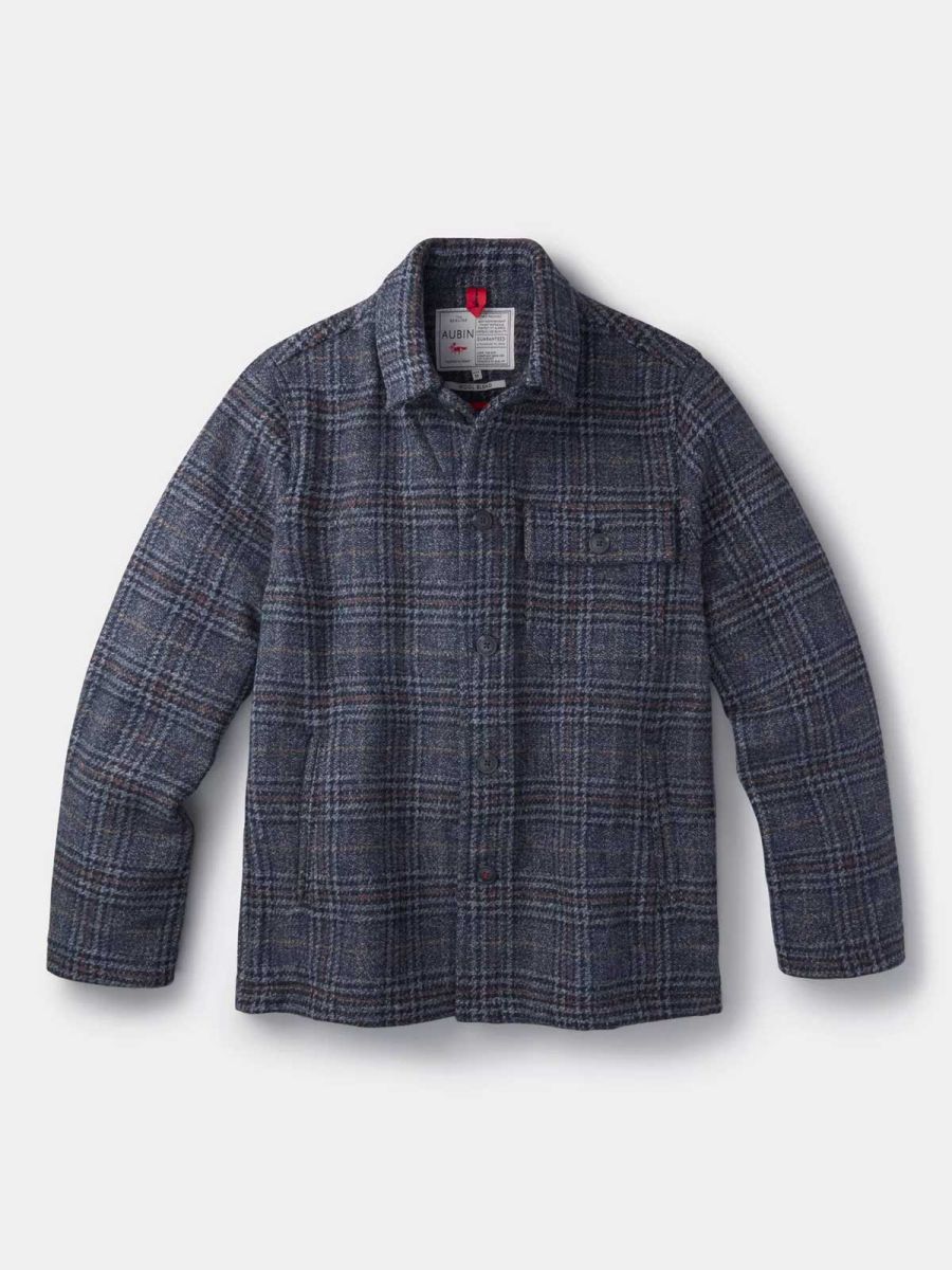 Nettleham Wool Blend Check Jacket