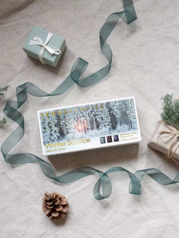 SKANDINAVISK Winter Solstice Scented Candle Gift Set