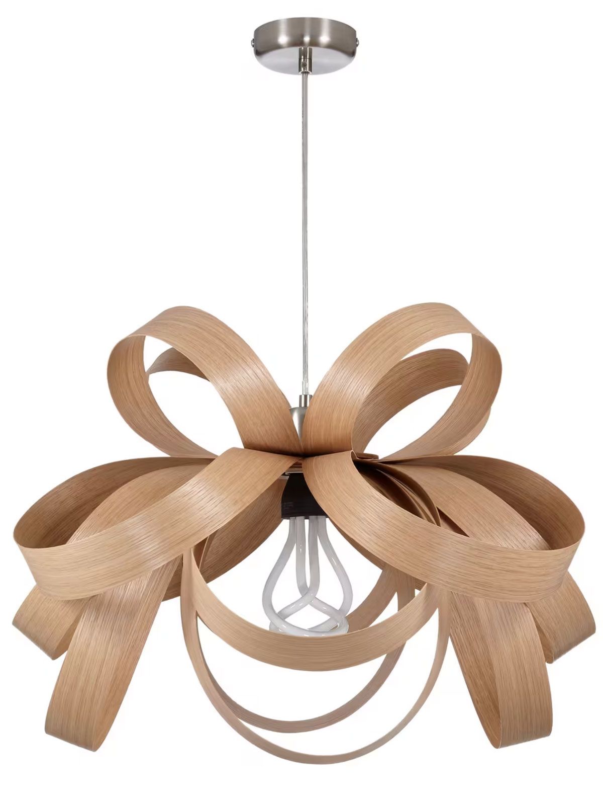 Tom Raffield Skipper Oak Pendant Light