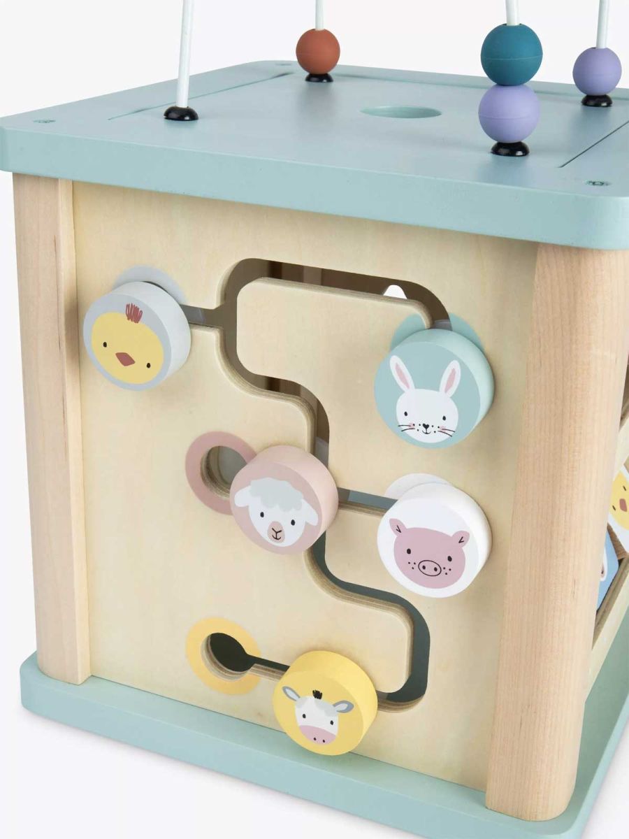 John Lewis Wooden Activity Cube