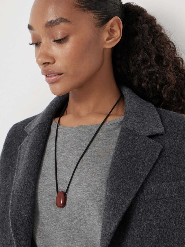 Stone Cord Necklace