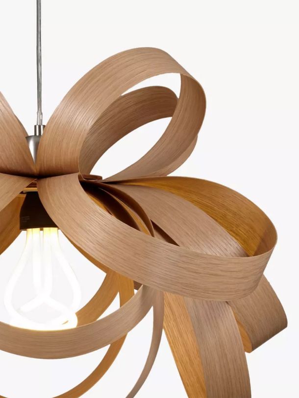 Tom Raffield Skipper Oak Pendant Light