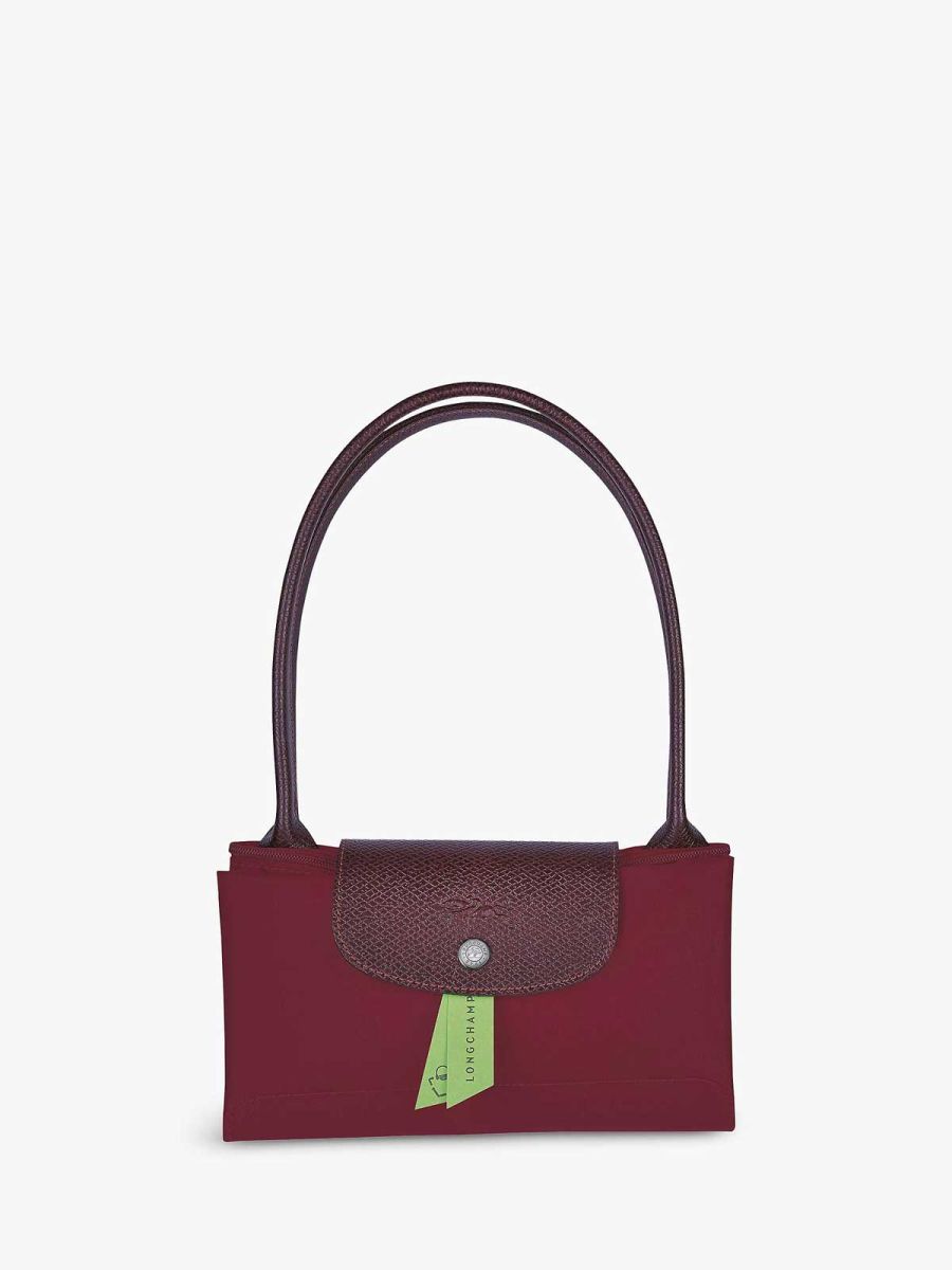 Le Pliage Green Recycled Canvas Small Shoulder Bag