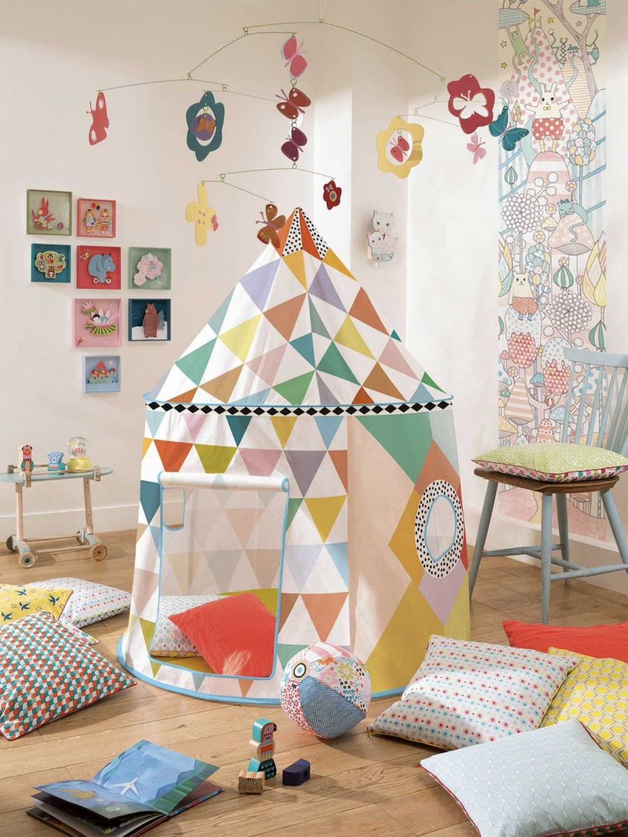 Multicoloured Tent by DJECO