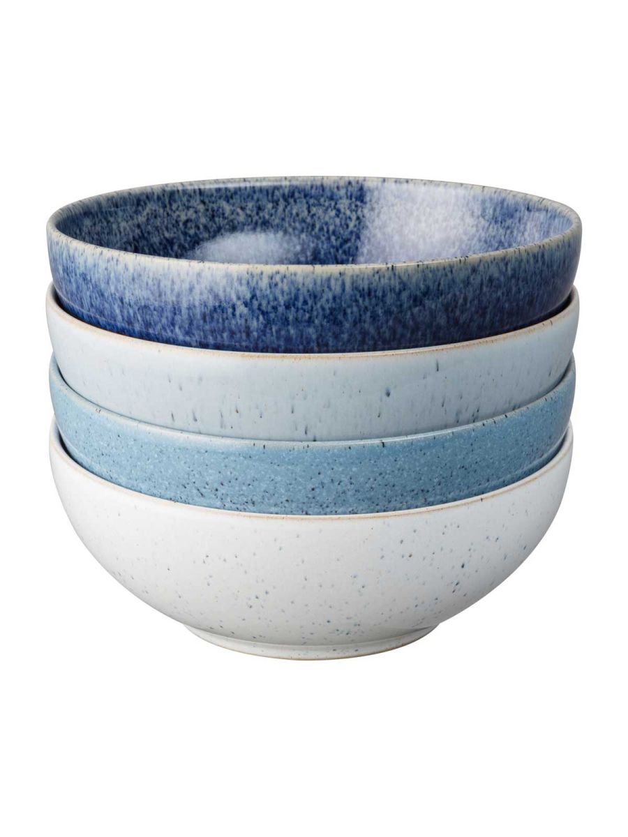 Studio Blue Set of 4 Cereal Bowls