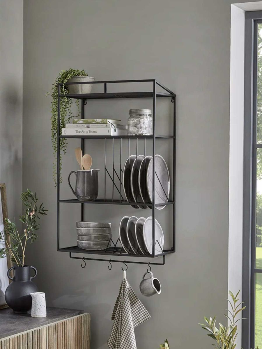 Industrial Style Iron Wall Unit