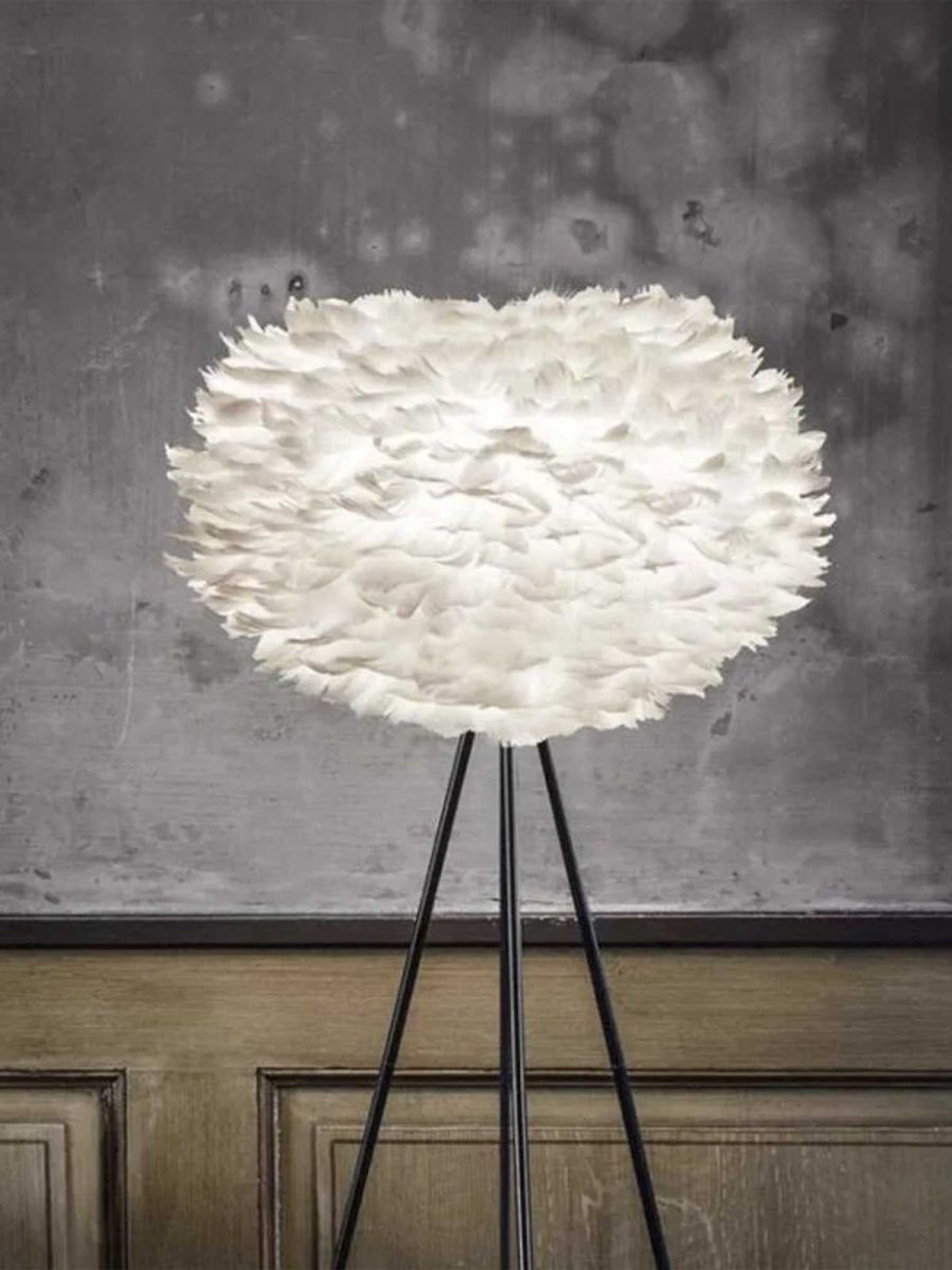 Aurora White Feather Pendant Shade