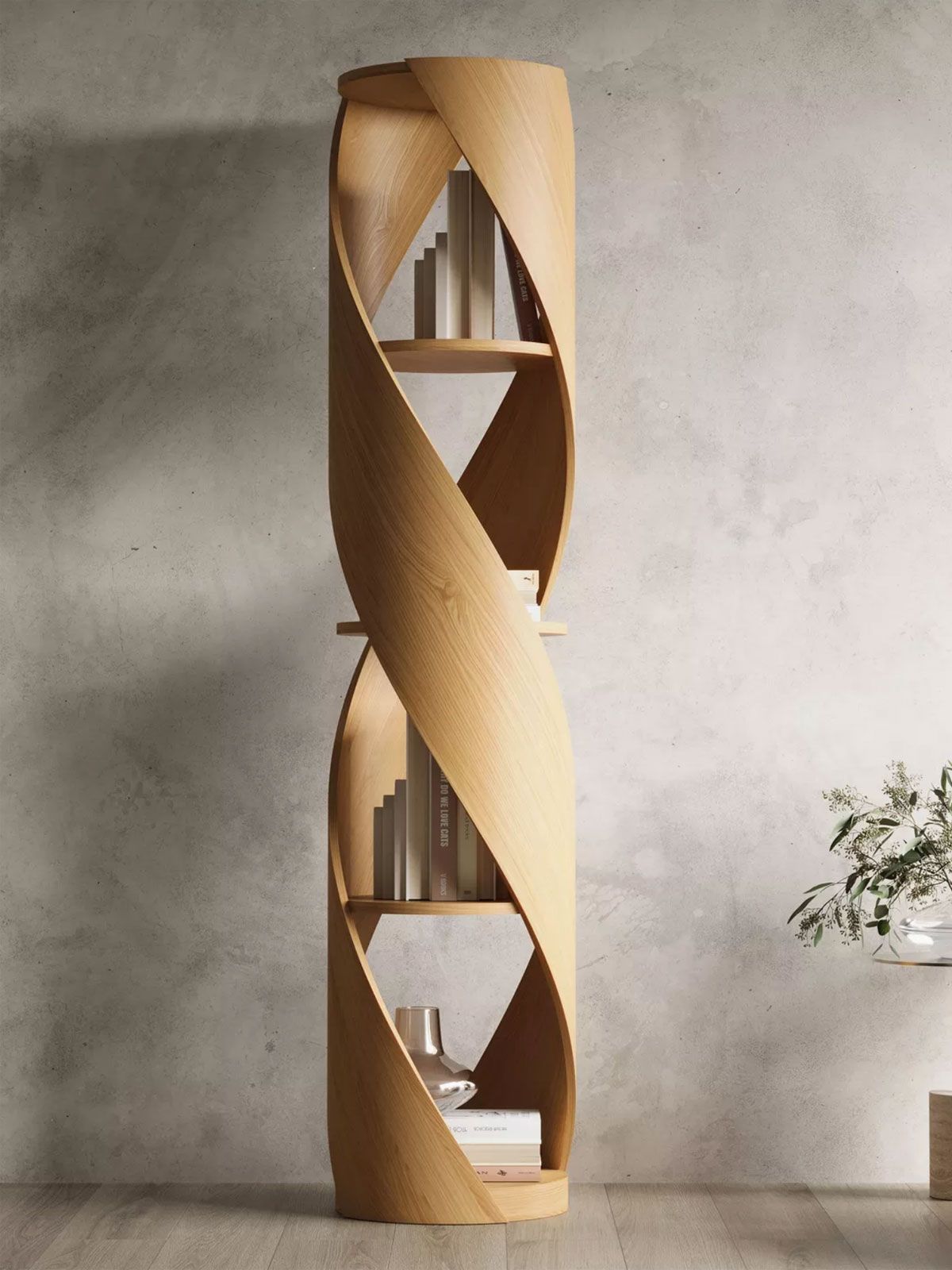 Tom Schneider DNA Twist Shelves