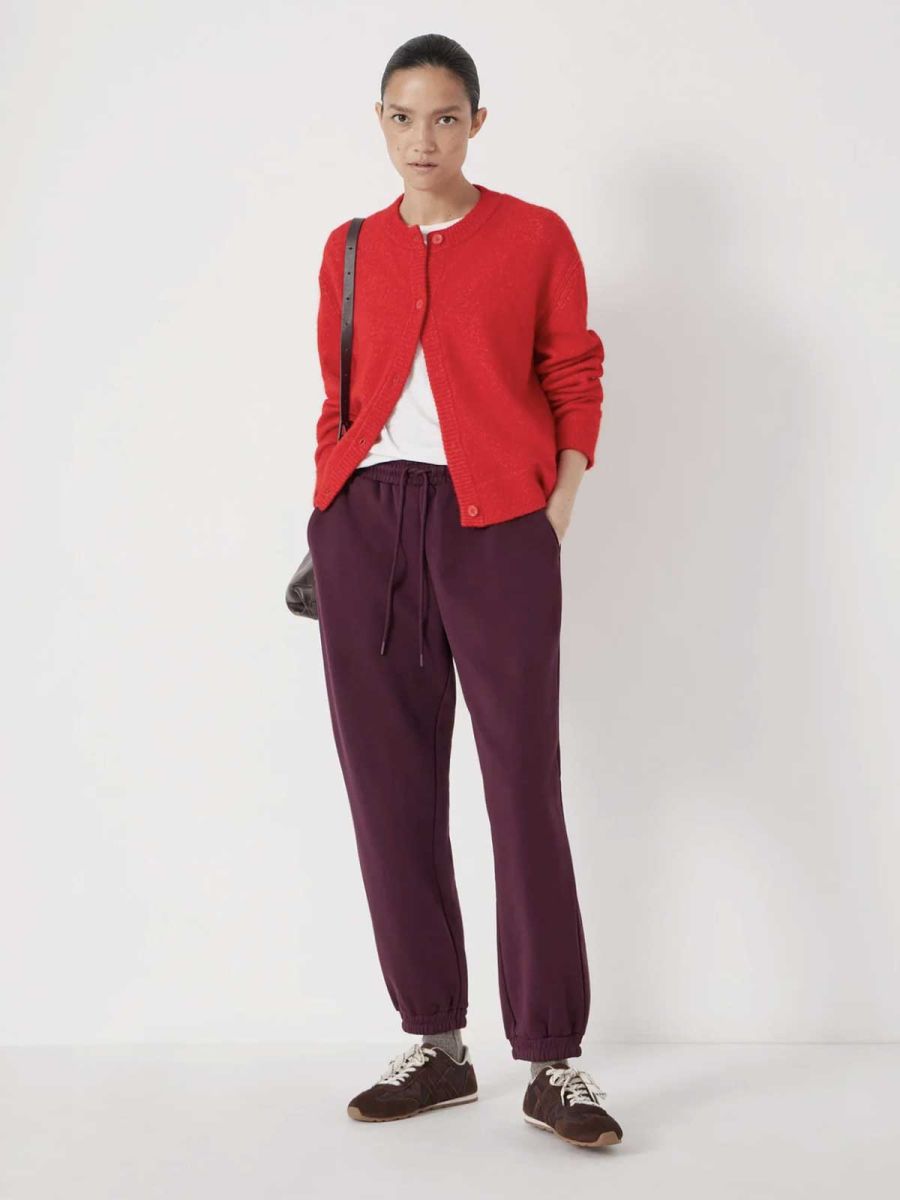 Juni Crew Neck Boxy Cardigan