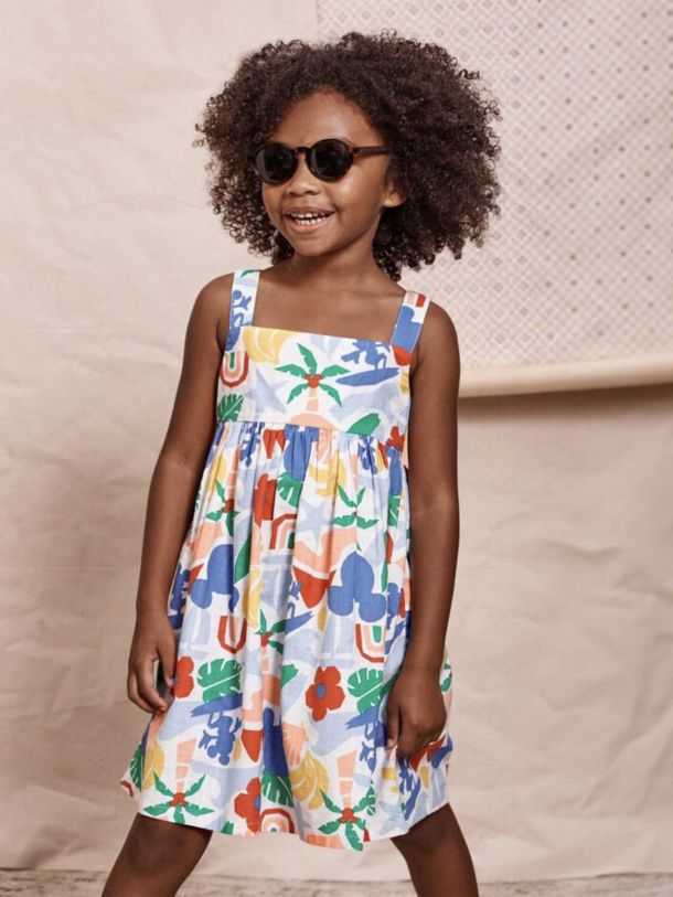 Sleeveless Romper Sunshine Day