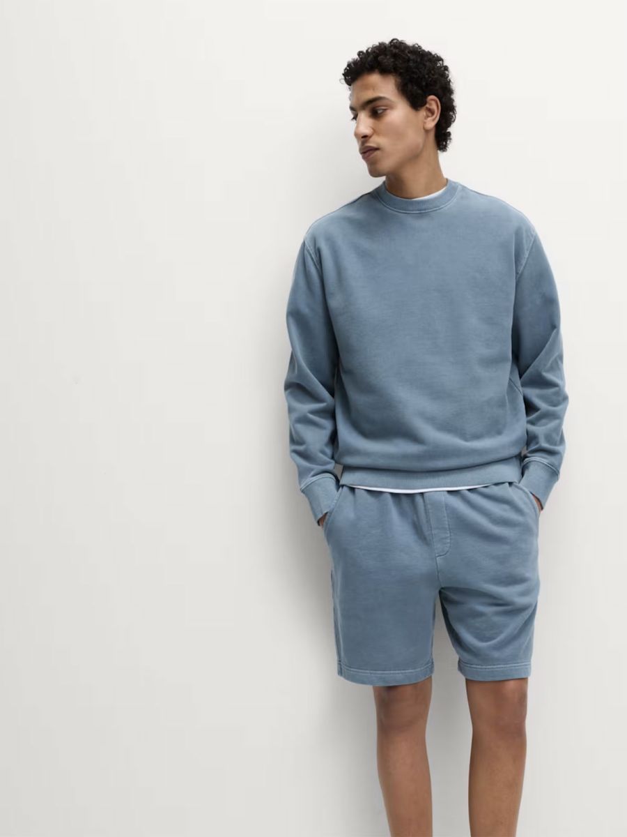 Pure Cotton Garment Dye Sweatshirt