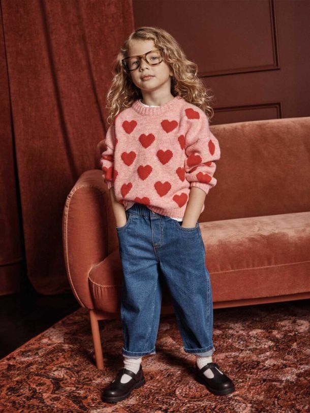 Denim Barrel Pants