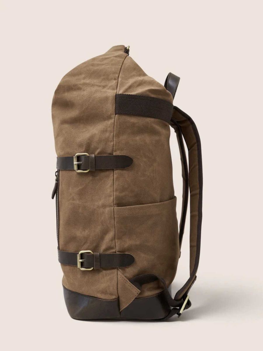 Dolpo Waxed Cotton Roll Top Backpack