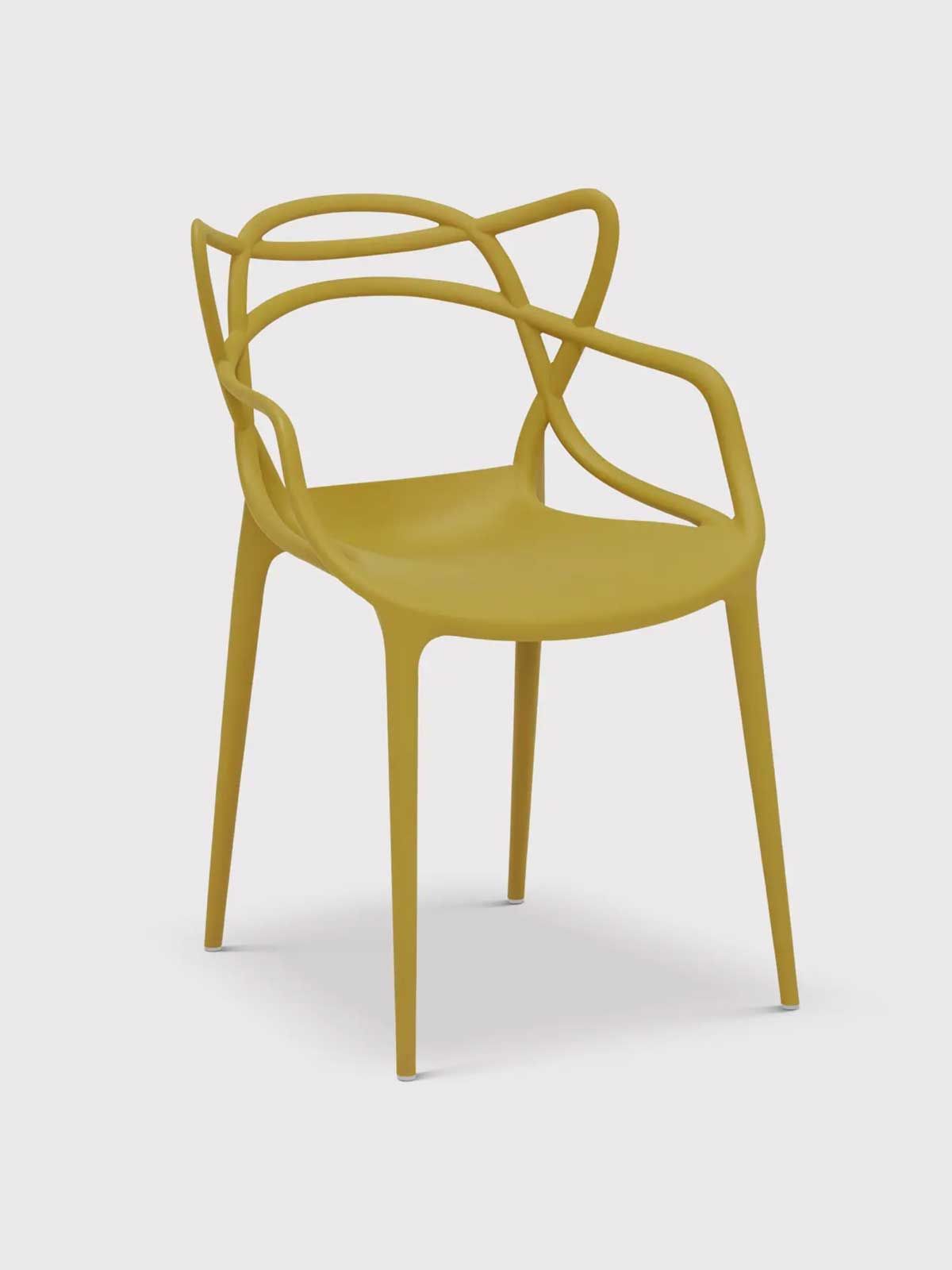 Kartell Masters Open Back Sculpted Dining Chair