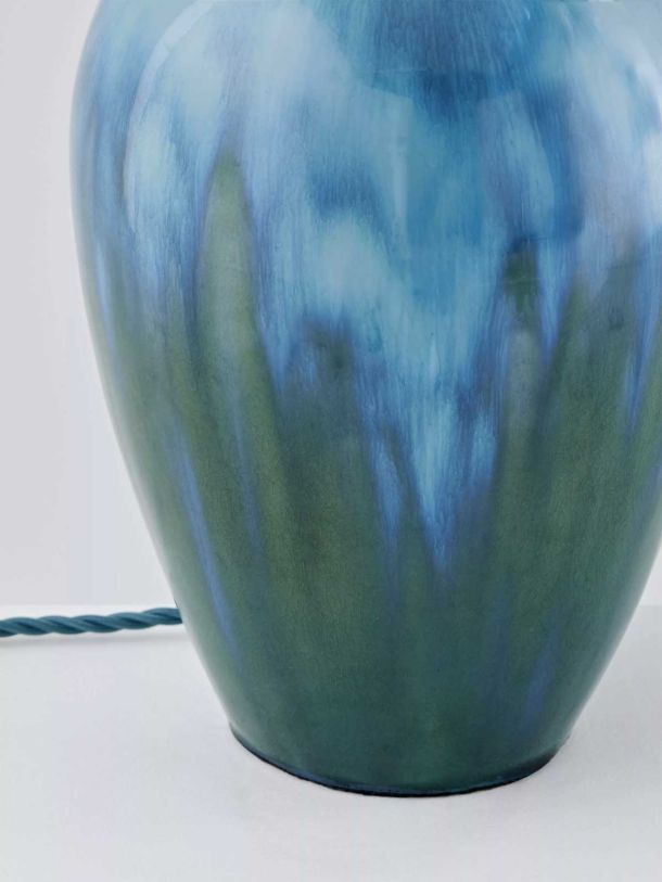 John Lewis + Matthew Williamson Reactive Glazed Ceramic Lamp Base