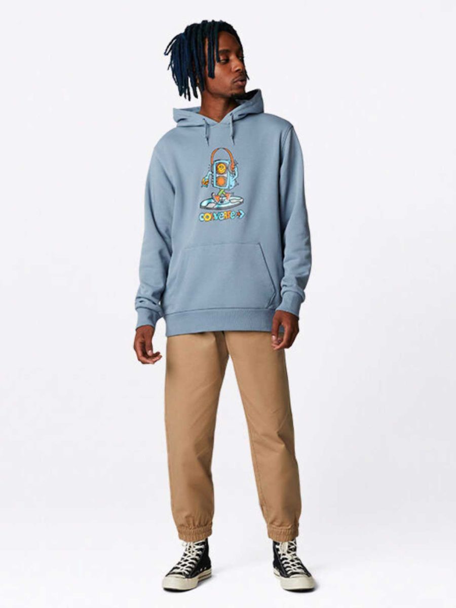 Volume Up Graphic Pullover Hoodie
