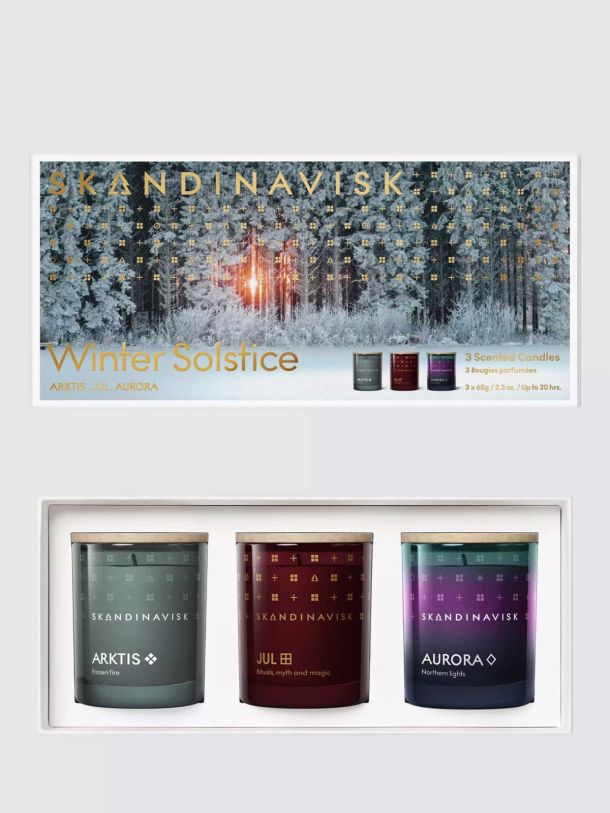 SKANDINAVISK Winter Solstice Scented Candle Gift Set